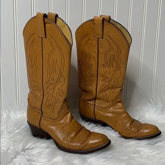 Justin Boots | Shoes | Justin Western Festival Camel Leather  display picture 1